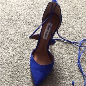 Royal blue Steve Madden heels